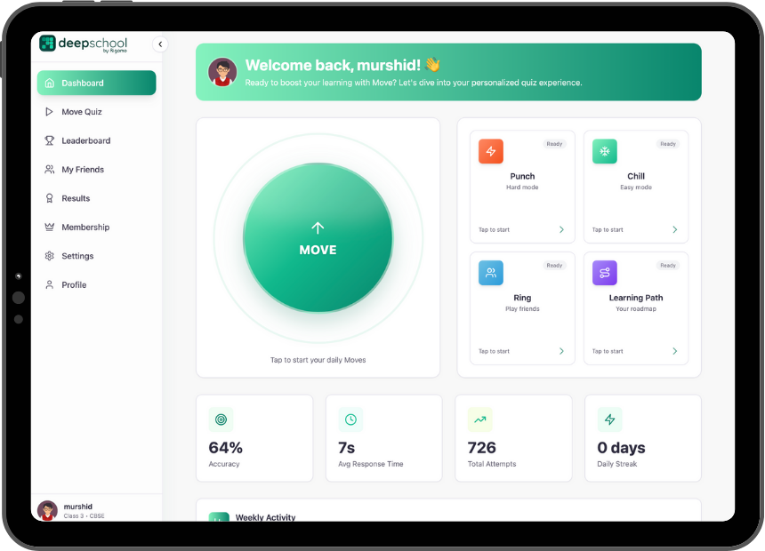 DeepSchool Web Dashboard